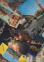 12db olasz velencei képeslap (8db postatiszta)