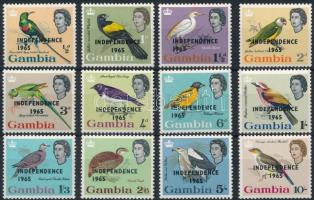 Forgalmi, Madár sor záróérték nélkül, Definitive, Birds set without closing stamp