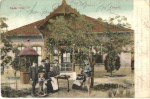 Budapest XXI. Csepel, Kádár villa, kiadja Havasy Béla (fa)