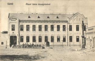 Süttő, Állami iskola, községháza