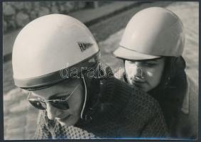 Szelíd motorosok, fotó, 12,5×18 cm