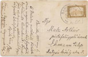 1922 Kazincbarcika, Sajókazinc; Borsodi szénbányák rt. központi villanytelepe, gép és kazánház, phot...