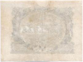 Osztrák-Magyar Monarchia 1851. 5G "Reichs-Schatzschein" kincstári utalvány vízjellel T:res...