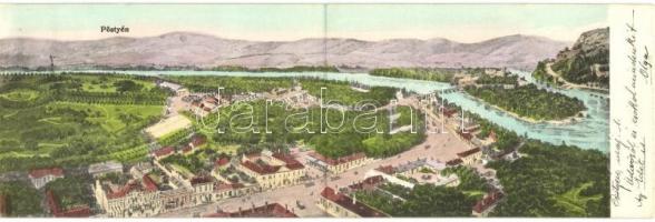 Pöstyén, Piestany; panoramacard