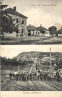 Alsóság (Celldömölk), Római katolikus iskola és paplak, Bazaltbánya, sikló (EK)