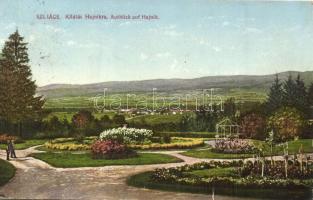 Szliács, Sliac; Kilátás Hajnikra / panorama