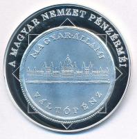 DN "A magyar nemzet pénzérméi - Az utolsó pengő 1944-1946" Ag emlékérem (10,45g/0,999/35mm...