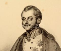 1848 Marosnémethi és nádaskai gróf Gyulai Ferenc (1798-1868) táborok, osztrák hadügyminiszter nagymé...