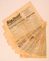1952 A Népsportcímű napilap VIII. évfolyamának 9 db száma, sok érdekes cikkel a magyarok sikereiről az olimpián