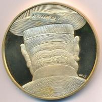 Fritz Mihály (1947-) 1991. "Pax Vobis - Béke veletek 1945-1956." aranyozott pierfort emlék...