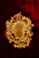 1894 A budapesti I. kerületi polgári kör közgyűlésének tiszteletbeli taggá nyilvánító oklevele Gerló...