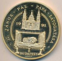 Bognár György (1944-) / Lebó Ferenc (1960-) 1991. "II. János Pál pápa látogatása - Budapest&quo...