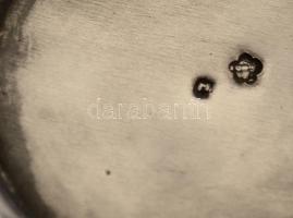 Ezüst(Ag) szósztartó, jelzett, 6x4 cm, nettó: 30,6 g