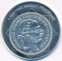 DN "A magyar nemzet pénzérméi - Az első magyar korona 1892-1925" Ag emlékérem (10,36g/0,99...