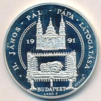 Bognár György (1944-) / Lebó Ferenc (1960-) 1991. "II. János Pál pápa látogatása - Pécs" A...