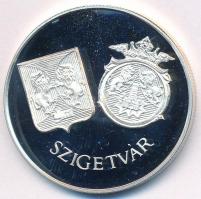 Csóka Zsuzsa (1962-) DN "Zrínyi Miklós / Szigetvár (31.40g/0.925/42mm) T:PP ujjlenyomat