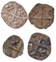 1387-1427. 4db-os vegyes Parvus Ag "Zsigmond" tétel T:2,2-,3