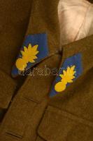 Francia tüzér katonai akadémia kimenő egyenruha jó állapotban / French military academy uniform