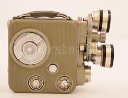 Eumig filmfelvevő kamera eredeti tokkal, hozzá filmmel