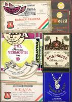 kb 20 db vegyes magyar italcímke