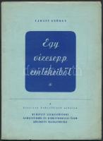 Vegyes helytörténeti tétel, 4 db:  Vendl Aladár: A budapesti melegforrások. Különlenyomat a Budapesti Szemle 1944. évi május havi számából. Budapest, 1944, Budapesti Központi Gyógy- és Üdülőhelyi Bizottság Rheuma és Fürdőkutató Intézet. Kiadói tűzött papírkötés.   dr. Szüts Tivadar: Gondolatok a dolgozók fürdő-klubjáról. Budapest, 1947, Légrády Testvérek Rt. Kiadói tűzött papírkötés.   Ujházy György: Egy vízcsepp emlékeiből. Budapest, 1947, Budapest Székesfőváros Gyógyfürdői és Gyógyforrásai Üzem Központi Igazgatósága. Kiadói papírkötés.   Liber Endre: Budapest fürdőváros kialakulása. Idegenforgalmi Könyvtár. Budapest, é.n., Magyar Idegenforgalmi Érdekeltségek Szövetsége. Kiadói tűzött papírkötés.