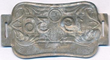 Franciaország 1936. "Ministere de Finances (Pénzügyminisztérium)" fém azonosító cédula(?) ...