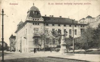 Budapest I. Magyar királyi darabont testőrségi legénységi pavillon, laktanya (kis felületi sérülés / minor surface damage)