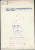 cca 1935 Amerikai női divatfotó, Winterfeld műterméből, hátoldalon a Szántó F. Műszaki és Sajtófotó ...