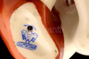 Aquincumi cipőfűző kisfiú, kézzel festett, jelzett, nagyon apró kopásnyomokkal, m: 11 cm