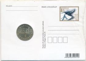2001. 200Ft "Arany János: Toldi" érmés levelezőlapon T:BU Adamo EM173