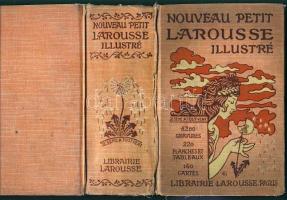 1928 Kis Larousse lexikon 6200 metszettel, fényképekkel ls 140 térképpel