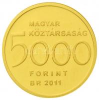 2011. 5000Ft Au "Clark Ádám" (0.5g/0.999/11mm) T:P Hungary 2011. 5000 Forint Au "Ádám...