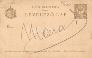 Lady, skull, handmade art postcard, 5 f Ga s: Glück Emil (EK)