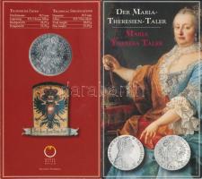 Ausztria 1870SF Tallér Ag "Mária Terézia" utánveret dísztokban T:2 
Austria 1870SF Thaler...