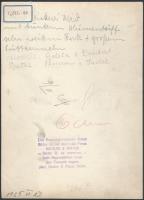 cca 1935 Amerikai női divatfotó, hátoldalon Becker & Maass cég pecsétjével, 22×16 cm