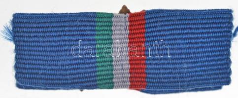 1974. "Béke és Barátság Érdemrend" kitüntetés aranyozott Ag miniatűrje szalagsávon T:2
Hu...