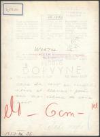 cca 1937 Amerikai női divatfotó, Studio Dorvyne műterméből, hátoldalon Keleti Sajtóiroda pecsétjével...