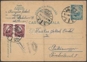 Románia 1949, Romania 1949