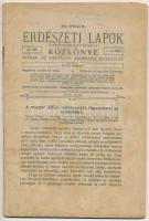 1921 Az Erdészeti Lapok, az Országos Erdészeti Egyesület Közlönye LX. évfolyamának 1-2., 7-8. füzete