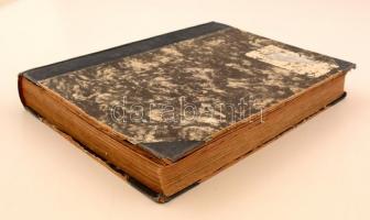 1955 Képes Sport, II. évfolyam 1-52. szám, átkötött félvászon kötés, az első pár lap kijár, de ezt l...