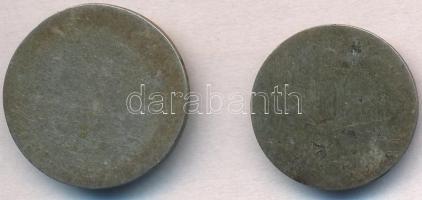 Orosz Birodalom ~1900. 15k Ag + 20k Ag T:2- mindkét érme előlapja lereszelve
Russian Empire ~1900. ...