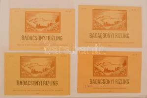 Badacsonyi borok több száz darabos magyar borcímke  gyűjtemény. Mind különféle. / Collection of Hung...