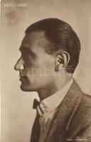 Király Ernő színész, rendező és Huszka Jenő zeneszerző - 2 db régi képeslap, a Színházi Élet kiadása...