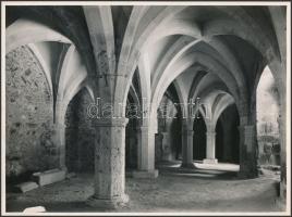 cca 1940 Léka, Lockenhaus, 4 db fotó hátoldalukon feliratozva, Fotó MFI Petrás / 4 photos of the cas...