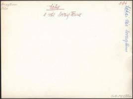 cca 1940 Léka, Lockenhaus, 4 db fotó hátoldalukon feliratozva, Fotó MFI Petrás / 4 photos of the cas...