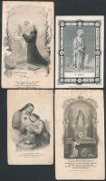 cca 1870-1900 Vegyes szentkép tétel,metszetek, 8db, különböző méreteben és minőségben, cca 11x8cm