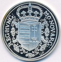 DN "Magyar tallérok utánveretben - Rákóczi féltallérja 1706" Ag emlékérem (20,32g/0,999/38...