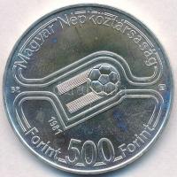 1981. 500Ft Ag "Labdarúgó Világbajnokság - 3 játékos" T:BU Adamo EM64