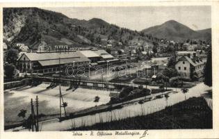 Idrija, Idria; R. officina metallurgica / metal factory, dam