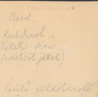 cca 1931 Kinszki Imre (1901-1945): Kubikusok a Teleki téren, feliratozott, , pecséttel jelzett vinta...